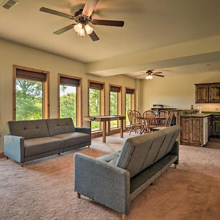 Spacious Log Cabin With Fire Pit And Game Room! يوريكا سبرينغز المظهر الخارجي الصورة